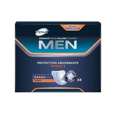 Tena Men Protection homme absorbante niveau 3, 8 pièces