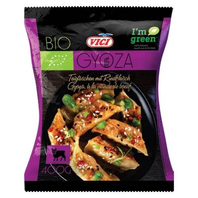 Vici Gyozas à la viande de boeuf Bio, 400g