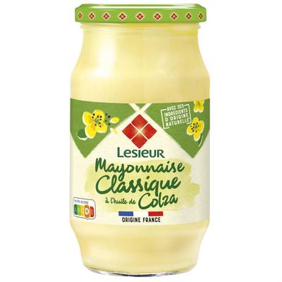 Lesieur Mayonnaise Classique à l'Huile de Colza, 475g