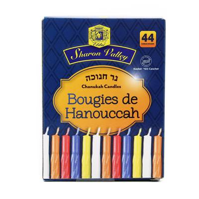 Sharon Valley Bougies de Hanoucca, 44 pce