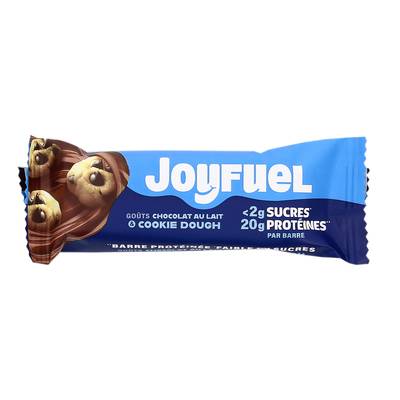 Joyfuel Barre protéinée chocolat au lait et Cookie Dough, 55g