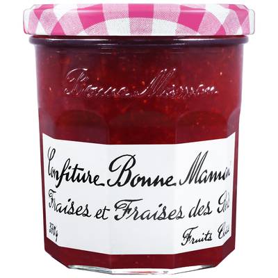 Bonne Maman Confiture fraises et fraises des bois, 370g