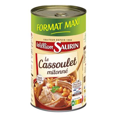 William Saurin Cassoulet Mitonné, 1260g