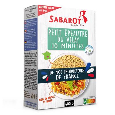 Sabarot Petit Epeautre du Velay, 400g