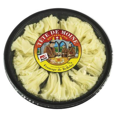 Fromage de Bellelay Tête de Moine AOP en Rosette, 100g