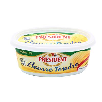 Président Beurrier Tendre 1/2 Sel, 250g