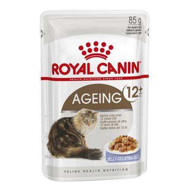 9003579310175 - Royal Canin - Sachets en Sauce Ageing 12+ Stimulation de l'appétit pour Chat Senior