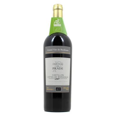 Castillon Cotes de Bordeaux AOP Château de Prade BIO, 75cl