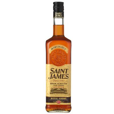 Saint James Rhum ambré 45°, 70cl