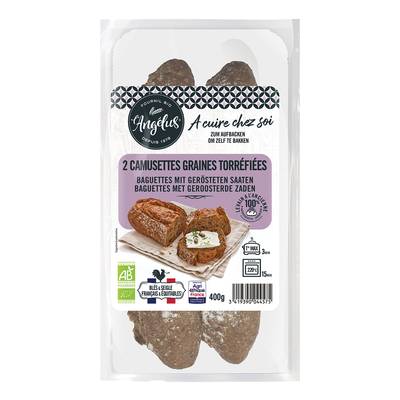 L'Angelus Camusette graines torifiées bio pré-cuites, 2x200g