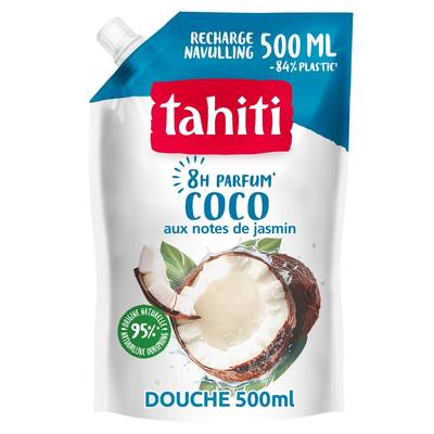 Tahiti Gel Douche Parfum Coco, 500ml