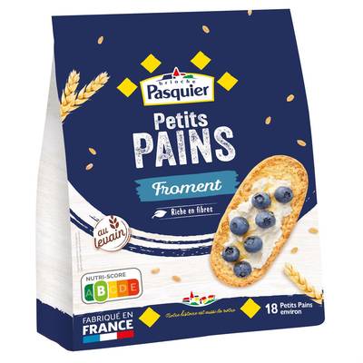 Pasquier Petit Pain grillé au Froment, 225g
