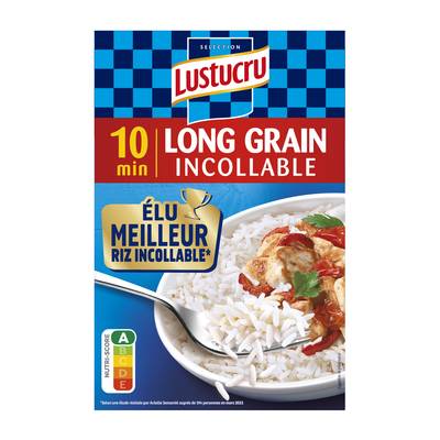 Lustucru Riz Long Grain Incollable 10 min en vrac, 900g