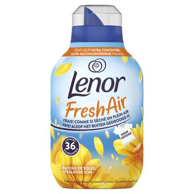 Lenor Adoucissant Ultra Concentré Fresh Air Rayons de soleil, 504ml