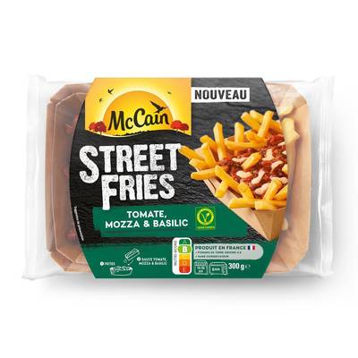 McCain Street Fries Frites tomate mozza basilic, 300g