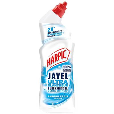 Harpic Gel WC javel ultra blancheur parfum frais, 750ml