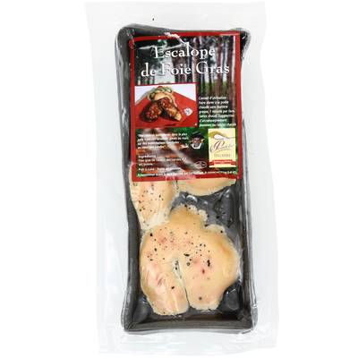 Panache Des Landes Escalope de Foie Gras de Canard des Landes IGP à poêler, 150g
