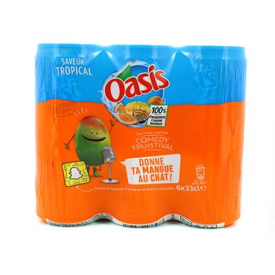 Oasis Tropical, 6x33cl