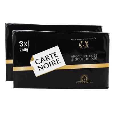 Carte Noire Café moulu, 6x250g
