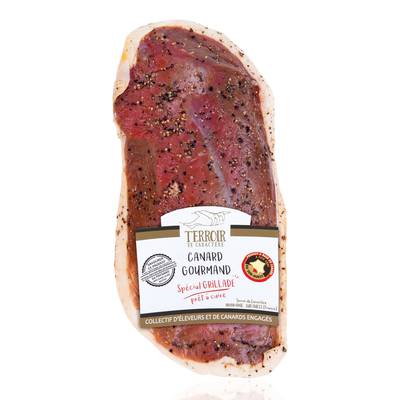 Terroir de Caractère Magret de canard Spécial Grillade Prêt à Cuire, Environ 350g