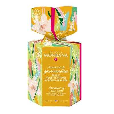Chocolaterie Monbana Le mini crackers chocolaté de Paques, 42g