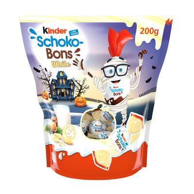 Kinder schokobons Chocolat blanc, 200g