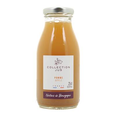 Nectars de Bourgogne Pur Jus de Pomme du Mont du Lyonnais, 25cl