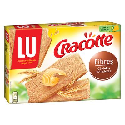 Lu Cracotte Fibre aux céréales complètes, 250g