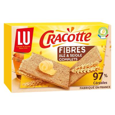 Lu Cracotte Fibre aux céréales complètes, 250g