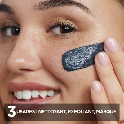 3600541895478 - Garnier - Pure Active 3en1 anti-points noirs incrustés