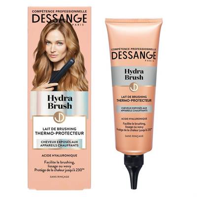 Dessange Lait de Brushing Hydra Brush Thermo-protecteur 230°, 125ml