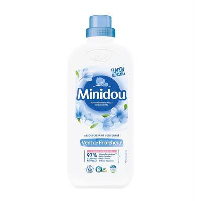 Minidou Assouplissant concentré vent de fraîcheur, 1L