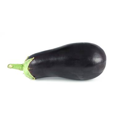Les Paysans Bio Aubergine violette Bio, Filet de 500g