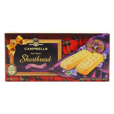 Campbell's Shortbread fingers au beurre, 150g