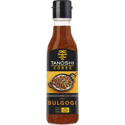 Tanoshi - Corée Sauce Bulgogi - Marinade barbecue Coréen, 225ml