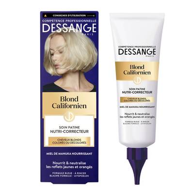 Dessange Soin patine bleu Blond Californien Nutri-correcteur, 125ml