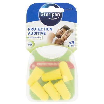Steripan Protections auditives anti-bruits, 3 paires