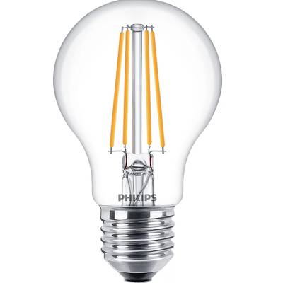 8718699777579 - Philips - Ampoule E27- 7W LED Classique Transparente Blanc Chaud