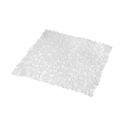 Douceur D Interieur Fond de douche galet transparent, 52 x 52 cm