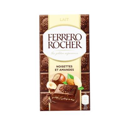 Ferrero Chocolat au lait et amandes, 90g