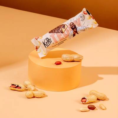 Koro Barre Proteinée au Beurre de Cacachuètes - Teddy Riner, 55g