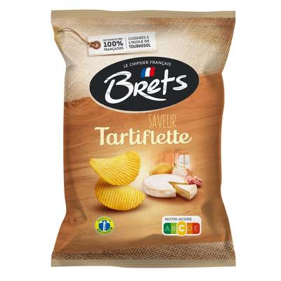 Bret's chips saveur tartiflette, 120g