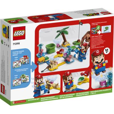 5702017155180 - LEGO® Super Mario - 71398- Ensemble d'extension Le bord de mer de Dorrie