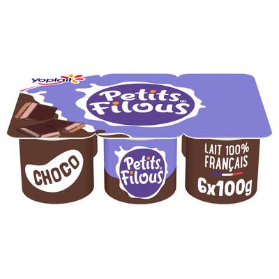 Petits Filous Petits Filous chocolat, 6x100g