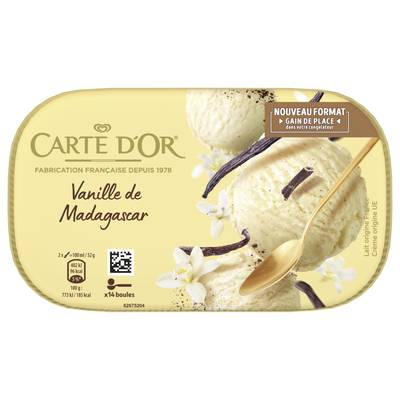 Carte d'Or Crème glacée vanille, 367g
