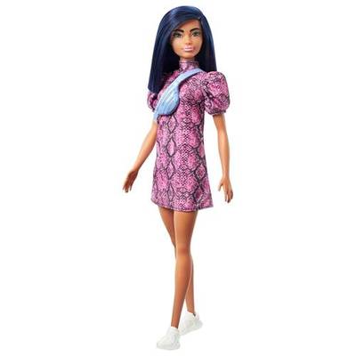 0887961966480 - Barbie - Mattel - Poupée Barbie Fashionistas- Robe python- GXY99