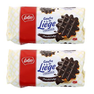 Lotus Gaufres de Liège au chocolat, 2x363g