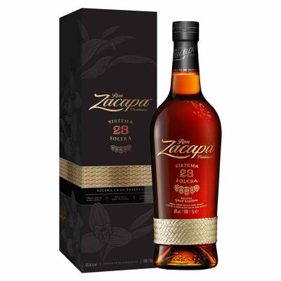 Zacapa Rhum Solera 23 ans 40°, 70cl