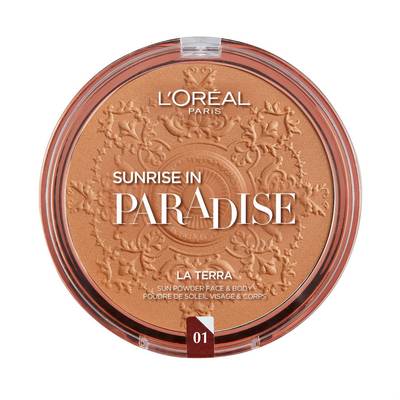 L'Oréal Paris Poudre de SOLEIL La terra visage & corps, Glam Bronze La Terra