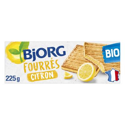 Bjorg Fourrés Citron Bio, 225g
